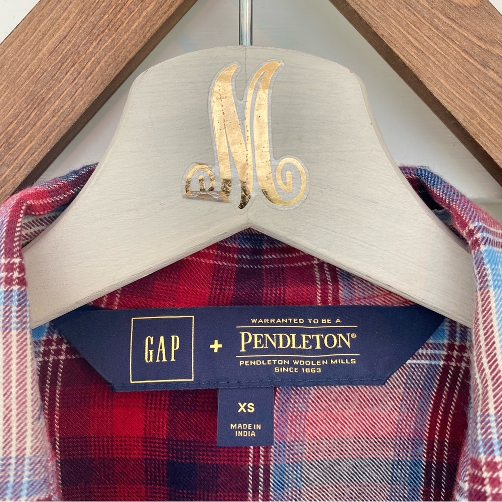 GAP x Pendleton Plaid Boyfriend Shirt - Picture 3 of 6